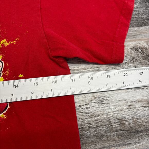 Vintage 90s Power Rangers Mighty Morphin‎ Red Ranger Boys Medium Graphic T-Shirt - Picture 6 of 8